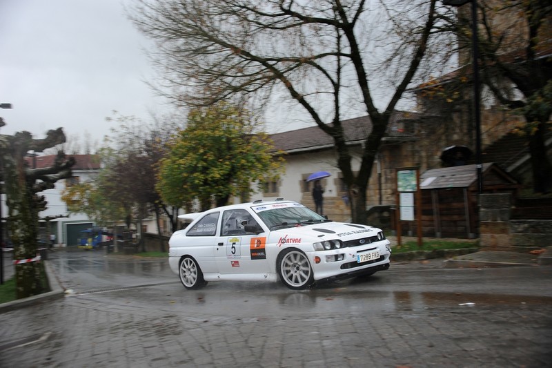 "Triplete navarro" en un Rallysprint Olazti – Urbasa, "pasado por agua"